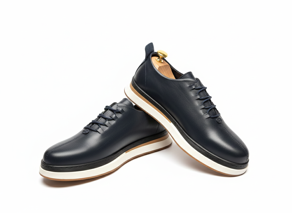 Derby — Lederschuhe